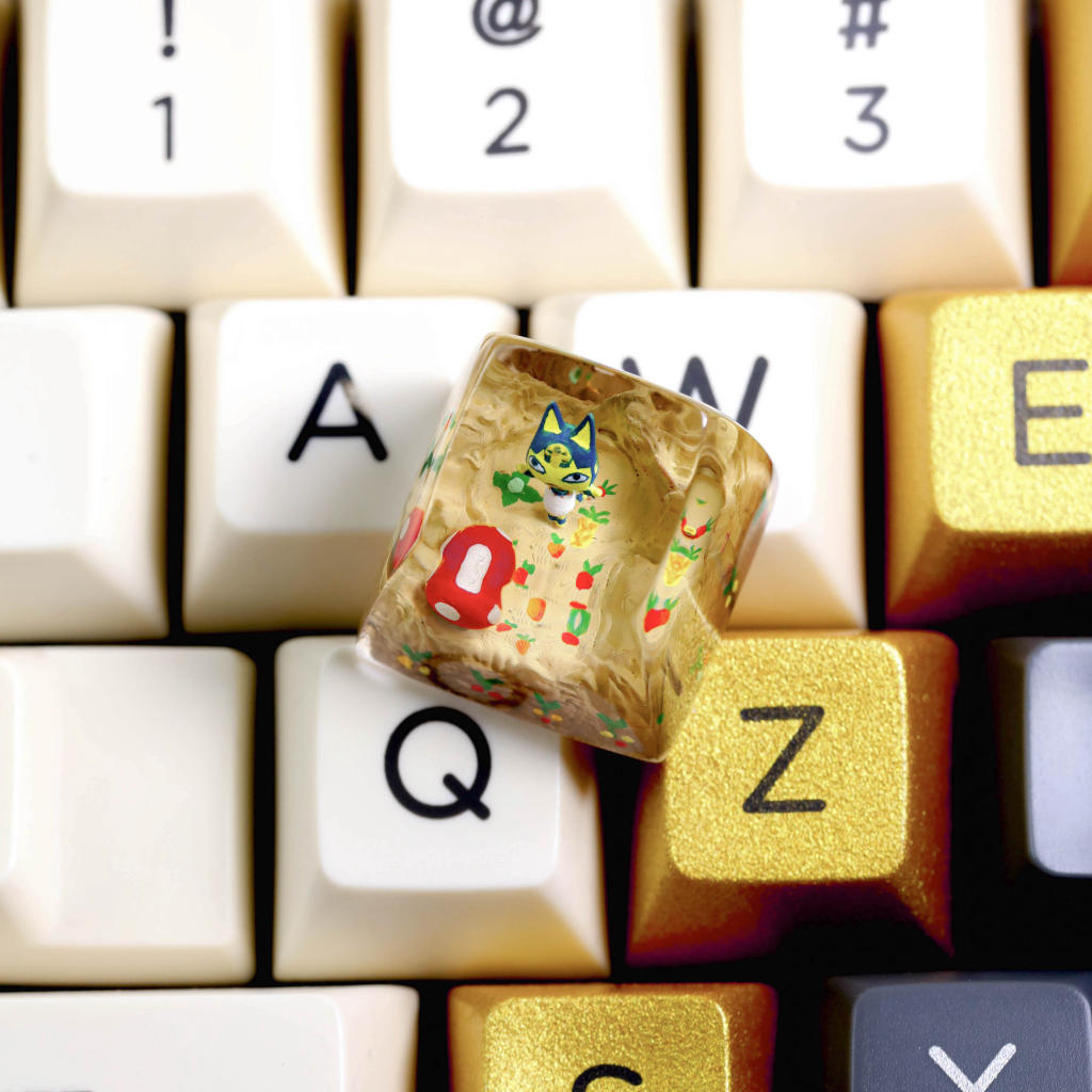 Ankha Animal Crossing Artisan Keycap