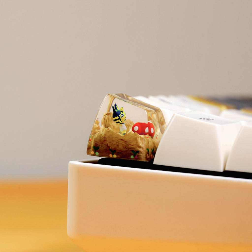 Ankha Animal Crossing Artisan Keycap