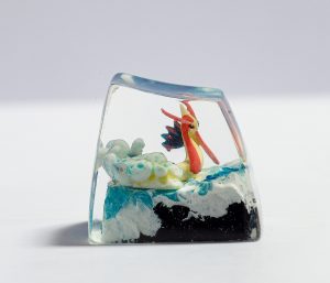 Milotic pokemon keycap