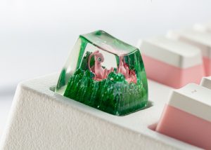 Mew pokemon keycap