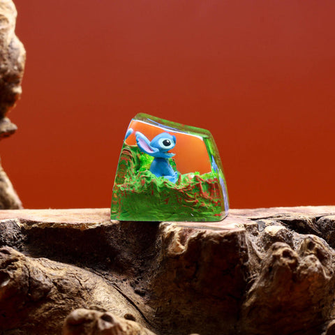 Stitch artisan keycap