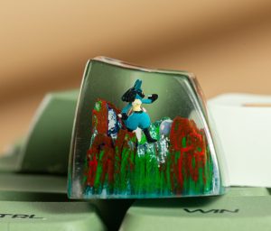 Lucario pokemon keycap