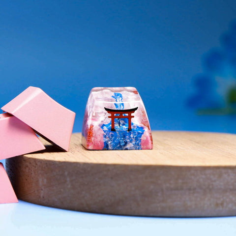 Autumn Torii gate keycap