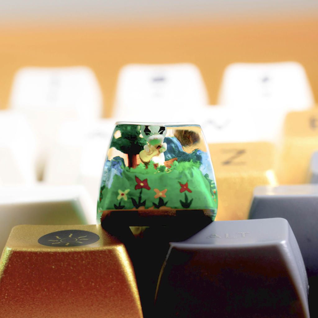 K.K. Slider Animal Crossing keycap