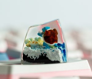 blastoise pokemon keycap