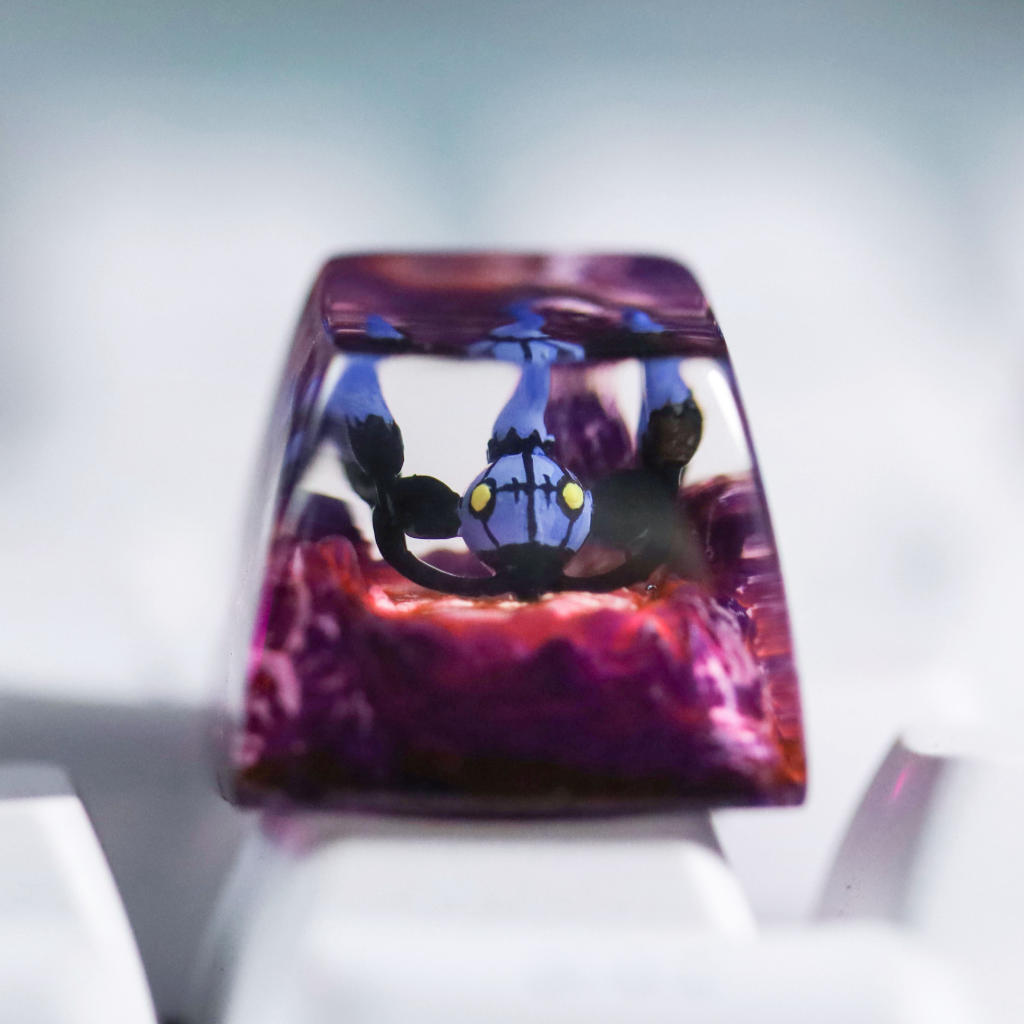 Skelabra Pokemon keycap