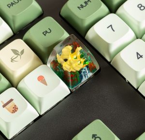 Ninetales pokemon keycap