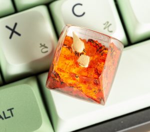 Arcanine pokemon keycap