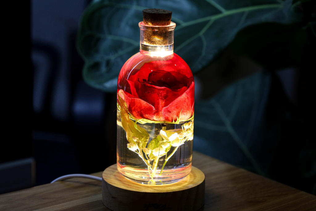 Enchanted Rose night light