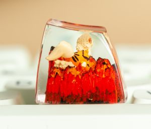 Arcanine pokemon keycap