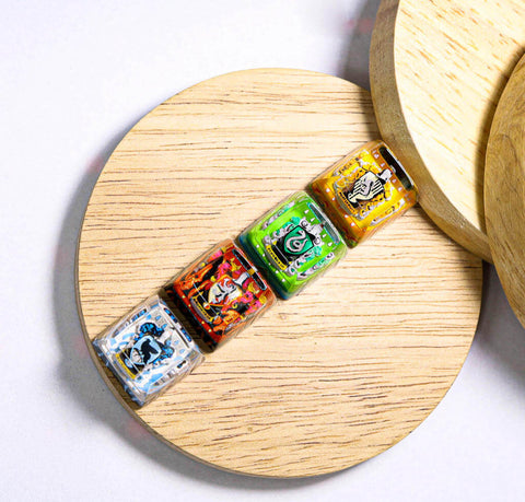 Hogwarts Houses resin keycap