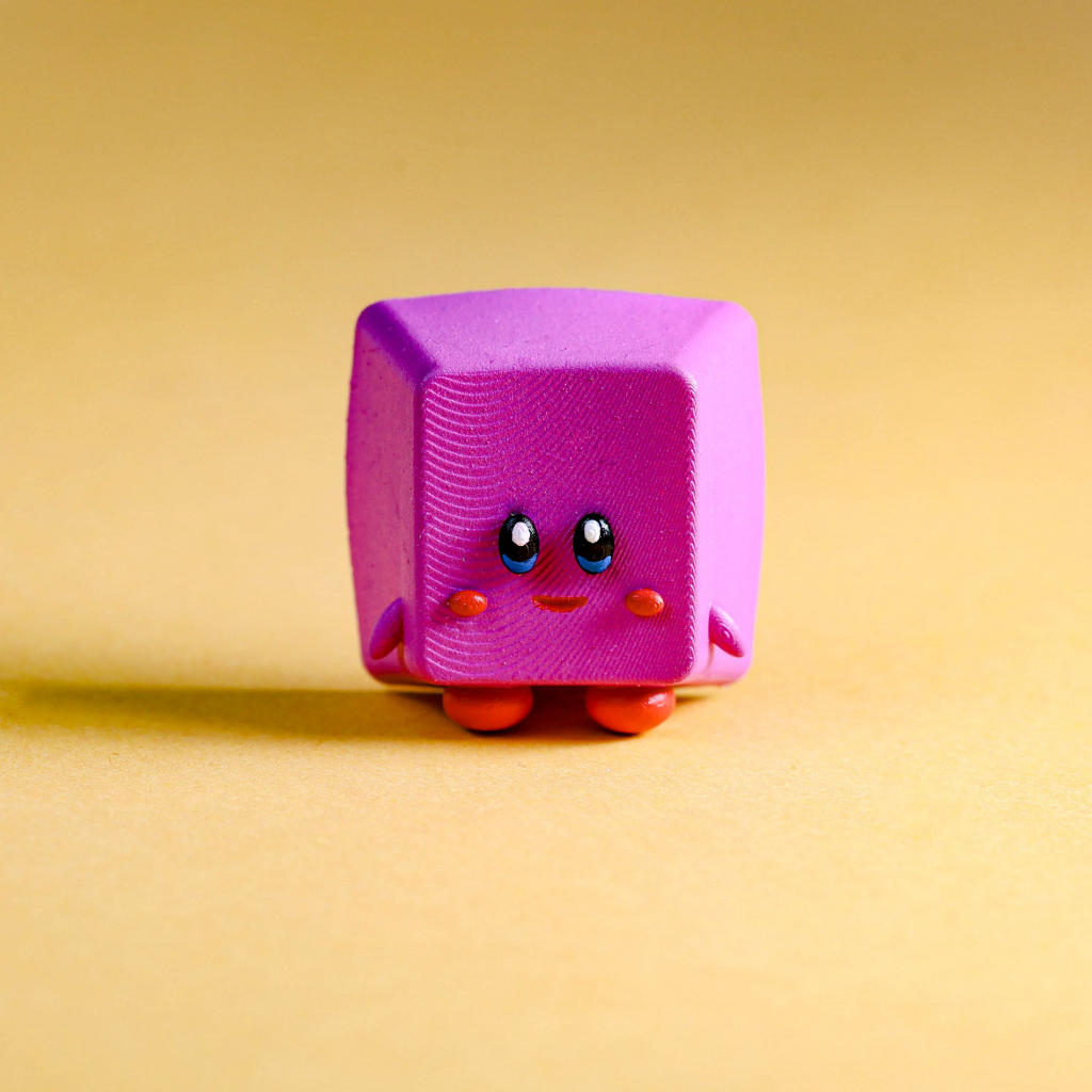 Kirby artisan keycap