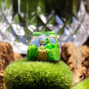 Re:zero rem artisan keycap