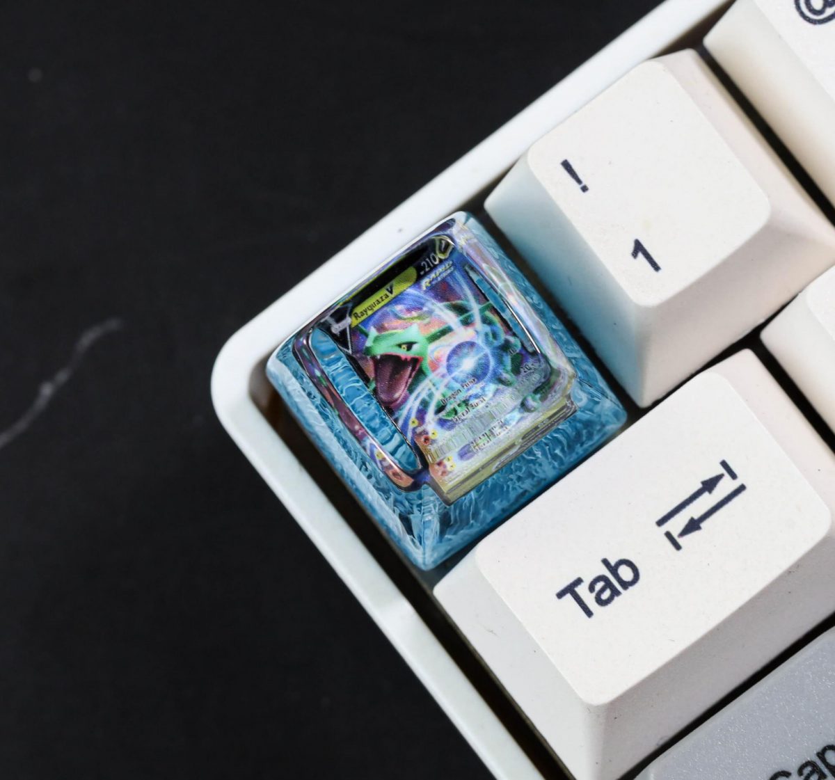 Custom pokemon card artisan keycap