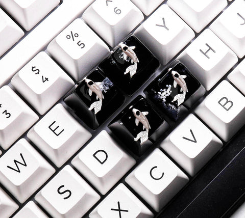 Yin Yang Koi keycap